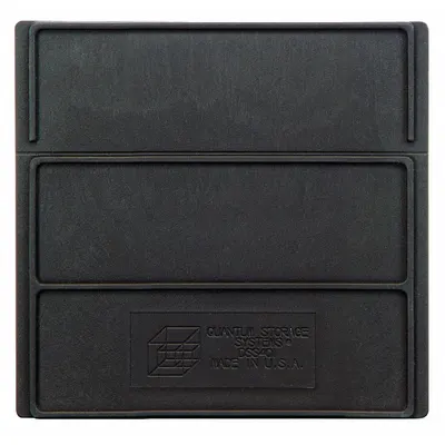 QUANTUM STORAGE SYSTEMS Bin Divider: 5 1/4 in x 5 1/4 in - Plastic Shelf Bin Dividers