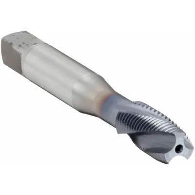 OSG Spiral Flute Tap: 7/16"-20 UNF, H3 / 2B-3B, 3 Flute, Plug Chamfer - Spiral-Flute Taps for Nickel & Titanium