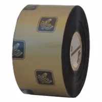 THERMAL TRANSFER RIBBON: Zebra, 1.57 in Ribbon Wd, 1,476 ft Ribbon Lg, 1 in Core Dia., Black, Wax (MPN 05319BK04045)