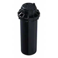 Adjustable pop-up sprinkler head with plastic body. Covers 22 to 52 ft at 1gpm to 8gpm and 30 to 70 psi. Suitable for irrigation of lawns, gardens, and landscapes.