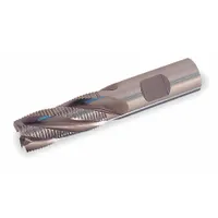 CLEVELAND Roughing End Mill: Cobalt, TiAlN Coated, 5 Flute, Fine Pitch, 1" Mill Dia, 3" LOC (MPN C31087)