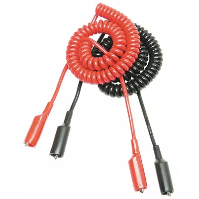 OTC Twin Jumper Leads: Jumper Lead, 5/16 in Overall Lg - Bosch Diagnostic Tool Accessories