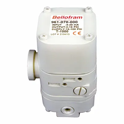 BELLOFRAM Electro-Pneumatic Transducer 961070000 - Industrial Electric-to-Pneumatic Transducers