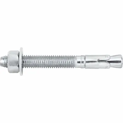 DEWALT 7422SD1USA-PWR Steel Wedge Anchors, 1/2"-13 x 2" Thread, 50-Pack
