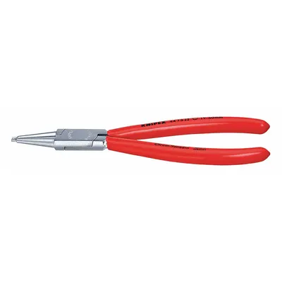 KNIPEX Retaining Ring Plier: Internal, For 12 mm to 25 mm Bore Dia, 0.051 in Tip Dia - Internal Retaining-Ring Pliers