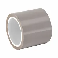 ST GOBAIN Film Tape: 3 in Wd, 36 yd Lg, 3.5 mil Thick, Rubber, Polytetrafluoroethylene Film, Gray (MPN 2250-2)