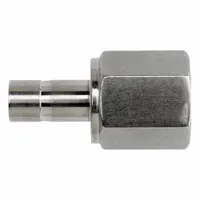 BRENNAN INDUSTRIES Compression Fitting Straight: 1/4 in OD x 1/4 in Pipe Fitting Size (MPN NS2430-04-04-SS)
