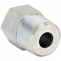 PARKER Metal Pipe Straight: Straight, Steel, 3/4 in x 1/4 in, 6,000 psi (MPN 3/4X1/4PTR34MS)