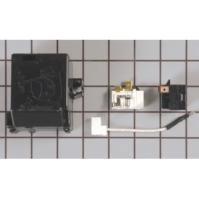 WHIRLPOOL Refrigerator Overload and Relay Kit: Mfr Part # 12002784 - Whirlpool Parts for Refrigerators & Freezers