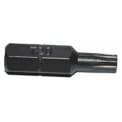Insert Torx bits with T20 bit size and Torx® head, featuring a hex shank for use with power tools and impact drivers. Made from S2 steel, imperial standard, standard duty. Suitable for driving Torx fasteners in assembly, maintenance, and repair applications. Supplied in a 250-piece pack.