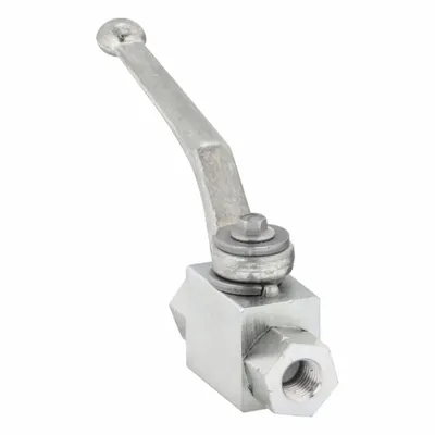 Parker Hydraulic Ball Valve: Not Lockable, 4.53 in Handle Lg, Two Positions, Two-Way Ways - Hydraulic Ball Valves