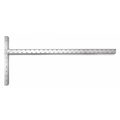 WESTWARD Drywall T-Square: 22 in Base Lg, 22 in x 1 1/2 in, 48 in x 2 in, Anti-Rust - Drywall Squares