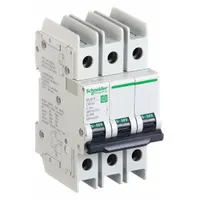 SCHNEIDER ELECTRIC IEC Miniature Circuit Breaker: 5 A Amps, 14kA at 120/240V AC, Screw Clamp, C (MPN M9F42305)
