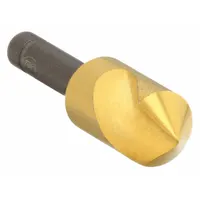 KEO Countersink: 90°, 1 Flute, 1/2 in Body Dia, TiN Coated Cobalt (MPN 919-000-606)