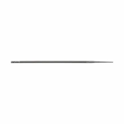 MILWAUKEE Round File: Round, 8 in Lg, 7/32 in Dia, 3/16 in Wd, 51 Teeth per Inch - Round Chain-Saw Files