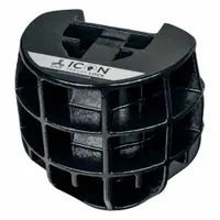 ALTOR LOCKS Coupler Lock: Black, Stainless Steel, Powder Coated, Coupler Lock (MPN MVP005.2000)