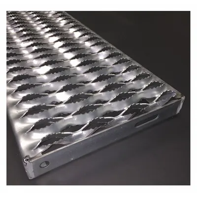 OEM APPROVED VENDOR Stair Tread, Serrated, Steel, 3241514-TRD36 - Stair Treads & Channels