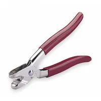 Snap Lock Punch: 9 in Overall Lg, 3/8 in Creates Hole Size, Aluminum: 0.035 in, Vinyl Siding Punch (MPN SL5)