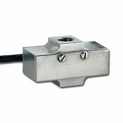 OMEGA Load Cell: 25 lbf Load Cell Capacity, 12 ft Cable Lg, ± 0.15% Hysteresis - Low-Profile Load Cells