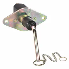 This in-line rotary disconnect switch is designed for negative polarity 12V systems. It features copper contacts and is rated for a maximum continuous current of 250 A with a surge capacity of 2,500 A. Commonly used to isolate battery circuits in vehicles, marine applications, and industrial equipment for maintenance or safety cutoff.