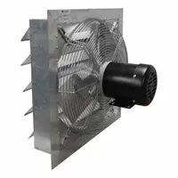 Exhaust Fan: 20 in Blade, 2 Speed, 1/3 hp, Totally Enclosed Air Over, 3,200 cfm, 115V AC, 1 ph (MPN AX20-3)