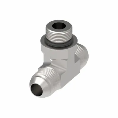 AEROQUIP 203003-16-16S ORB-to-JIC Steel Hydraulic Hose Adapter - ORB-to-JIC Steel Hydraulic Hose Adapters