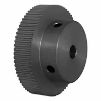 DAYTON Timing Pulley: Modified Curvilinear, Fixed, For GT Timing Belt Section, For 6 mm Belt Wd (MPN 72-2P06-6A3)