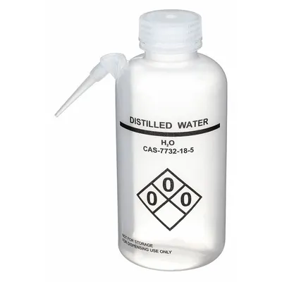OEM Wash Bottle: 500 mL - Wide Mouthed Integrated Spout Wash Bottles