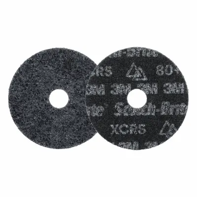 SCOTCH-BRITE Precision Surface Conditioning Disc: 4 1/2 in x 7/8 in, Ceramic, Extra Coarse - Cool-Cutting Coating-Removal Discs for All Materials