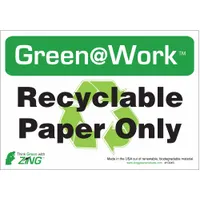 Social Distancing Adhesive Sign: Plastic, Adhesive Sign Mounting, Not Retroreflective, 5 PK (MPN 1026S)