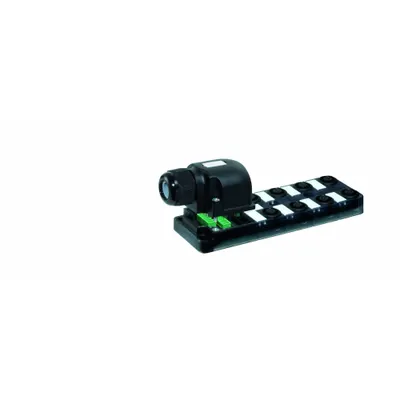 MURRELEKTRONIK Distribution Box: EXACT12, 8 Ports, 5 Pole M12 Female - Passive Sensor Junction Blocks without Homerun Cable