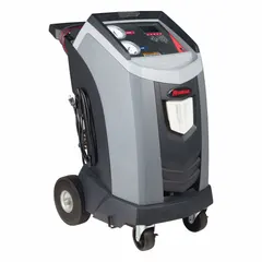 ROBINAIR AC1234-4SL is a standard AC recovery and recycling machine for R-1234yf refrigerant. It features a 30 lb internal tank, LCD display, and Wi-Fi capability (receiver not included). Compliant with SAE J2927, it performs refrigerant recovery functions for hybrid vehicles.