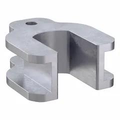 Aluminum protective cap designed for 11 mm open-end spanner caps, with an 8 mm wrench size for use with spanner-type screws. Used in hygienic fastener applications to protect screw heads in environments requiring cleanliness and corrosion resistance.