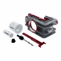 MILESCRAFT lock install jig: Installation Jig, Handle/Knob/Lock, 1 3/8 in to 1 3/4 in, LockMatePLUS (MPN 1338)