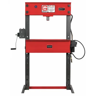 GRAY Hydraulic Press: Air, H-Frame - Air-Operated H-Frame Hydraulic Presses