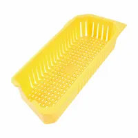 TENNANT Debris Tray: Plastic, 6 in Overall Wd, Yellow, 28 in_32 in_36 in For Machine Size (MPN 4035549)