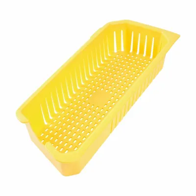 TENNANT Debris Tray: Plastic, 6 in Overall Wd, Yellow - Replacement Parts for Floor Cleaning Machines