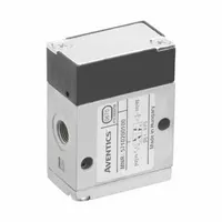 Pilot Air Control Valve: Three-Way / Two-Position, 1/8 in BSPP, 1/8 in BSPP, Die Cast Zinc, Rubber (MPN 5710200100)