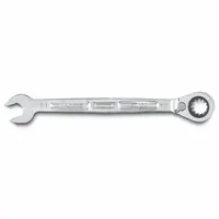 PROTO Combination Wrenches: Alloy Steel, Full Polish Chrome, 3/8 in Head Size, 5 7/8 in Overall Lg (MPN JSCV12B)