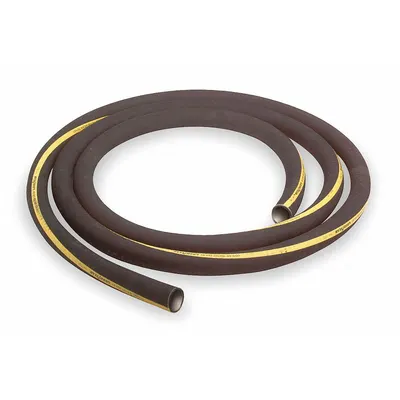 CONTINENTAL Water Suction Hose: 2 in Hose Inside Dia., 125 psi, Black - EPDM Bulk Water Suction & Discharge Hoses with Spiral-Plied Synthetic Fabric Reinforcement