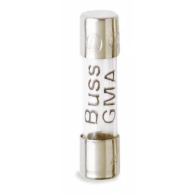 BUSSMANN Fuse: GMA Series, Fast-Acting, 315 mA, 250 V AC - Fast-Acting Cylindrical Fuses