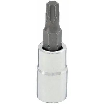 WESTWARD Socket Bit: 1/4 in Drive Size, Torx Tip, T25 Tip Size, 1 1/2 in Overall Lg - Torx Bit Sockets