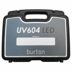 This carrying case is designed for the transport and storage of movable exam and surgical lights. It is compatible with BURTON models 6000410 and 6000412, providing a protective enclosure during relocation or storage.