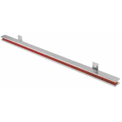APPROVED VENDOR Magnetic Tool Holder, Red, Steel, 24 in L x 1 in W, for Wrenches, Mounting Hole, AMC24PR
