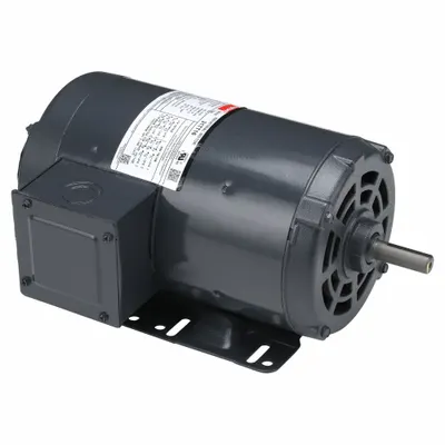 Dayton General Purpose Motor: Rigid Base Mount, Open Drip Proof, 3/4 hp, 230/460V AC - Rigid Base 3-Phase General Purpose AC Motors