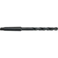 CLE-LINE Taper Shank Drill Bit: 9/64", 118° Point, Black Oxide HSS, MT1 Shank (MPN C20050)