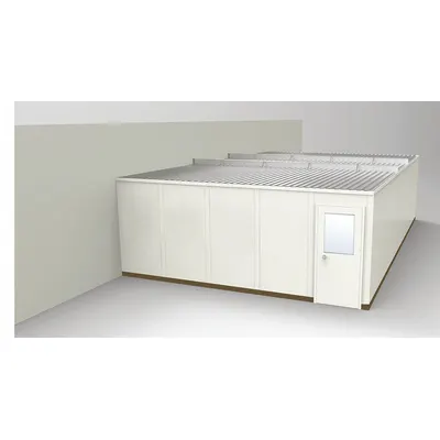 PORTA-FAB Modular In-Plant Office: 32 ft x 20 ft x 8 ft, 3 Walls, Steel-Covered Drywall - 3-Wall Unassembled In-Plant Offices