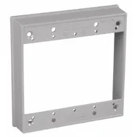 BELL Extension Box: Extension Ring, Aluminum, Gray, 2 (MPN 5407-0)