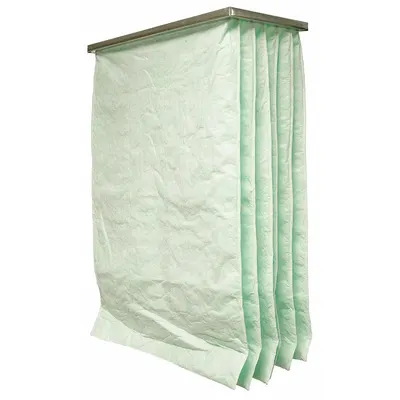 OEM Pocket Air Filter: 24 in x 24 in x 29 in, MERV 11, Orange, Fiberglass - MERV 11 Pocket Air Filters
