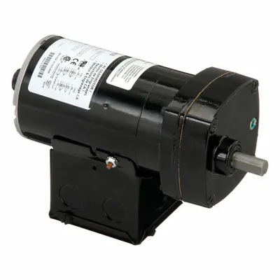 Dayton Gearmotor: Parallel, Single Output Shaft, PSC, TENV, 17 RPM, 150 in-lb Max Torque - Parallel Shaft AC Gearmotors
